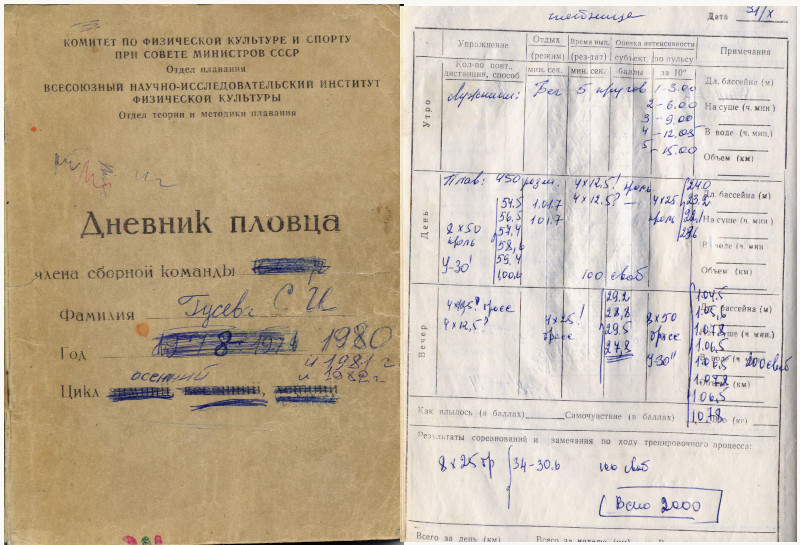 ...мне удалось бы вспомнить что-нибудь интересное и замечательное из своих спортивных дневников...